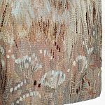 Современный Гобелен из шерсти в бежевых тонах Spring варинант исполнения - 2 | Loft Concept в Екатеринбурге