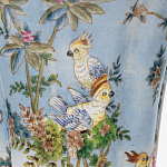 Фарфоровая ваза с изображением попугаев Eden Garden варинант исполнения - 4 | Loft Concept в Екатеринбурге