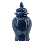 Ваза с крышкой однотонная Высота 31 см Chinoiserie Ceramics варинант исполнения - 5 | Loft Concept в Екатеринбурге