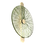 Бра с круглым стеклянным плафоном Gingham варинант исполнения - 5 | Loft Concept в Екатеринбурге