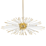 Дизайнерский светильник с лучами Morning Sun Chandelier Gold варинант исполнения - 3 | Loft Concept в Екатеринбурге