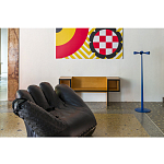 Дизайнерская скамейка Poltronova Canton  Beech and Black Bench варинант исполнения - 9 | Loft Concept в Екатеринбурге