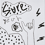 Плитка с узором Граффити 3 варинант исполнения - 3 | Loft Concept в Екатеринбурге