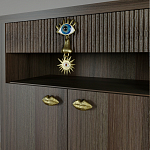 Комод Elsa Dreams Walnut Двухстворчатый  варинант исполнения - 6 | Loft Concept в Екатеринбурге