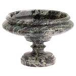 Фруктовница средняя из натурального камня Змеевик Шабровский Natural Stone Fruit Bowls варинант исполнения - 1 | Loft Concept в Екатеринбурге