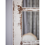 Зеркало-окно с эффектом старения в венецианском стиле Venetian White Mirror варинант исполнения - 7 | Loft Concept в Екатеринбурге