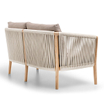 Дизайнерский уличный диван из массива дерева BOBOLI Sofa варинант исполнения - 5 | Loft Concept в Екатеринбурге