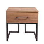 Тумба прикроватная с ящиком в стиле лофт Urban Style Space варинант исполнения - 3 | Loft Concept в Екатеринбурге