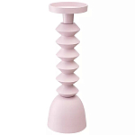 Подсвечник фигурный розовый Bright Accent 36 см варинант исполнения - 1 | Loft Concept в Екатеринбурге