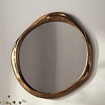 Зеркало в ассиметричной золотой раме Mirror of Aragorn варинант исполнения - 1 | Loft Concept в Екатеринбурге