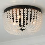 Потолочный светильник круглый с стеклянными бусинами Uniformity варинант исполнения - 2 | Loft Concept в Екатеринбурге