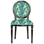 Стул из натурального бука Ikat Pattern бирюзовый варинант исполнения - 1 | Loft Concept в Екатеринбурге