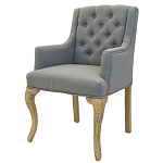 Кресло Mason Classical Armchair grey flax варинант исполнения - 3 | Loft Concept в Екатеринбурге