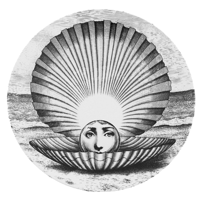Декоративная тарелка Fornasetti 274 Декоративная тарелка Fornasetti 274