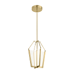  Подвесной светильник золотого цвета в форме фонаря Kichler варинант исполнения - 1 | Loft Concept в Екатеринбурге