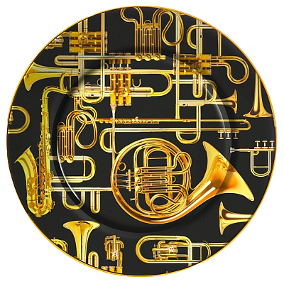 Тарелка Seletti Trumpets Тарелка Seletti Trumpets