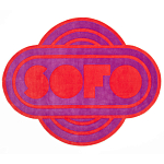 Дизайнерский ковер розовый Poltronova Sofo Rosancio Rug варинант исполнения - 1 | Loft Concept в Екатеринбурге