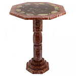 Кофейный стол из натуральных камней Лемезит и Яшма Natural Stone Tables варинант исполнения - 17 | Loft Concept в Екатеринбурге