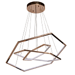 Люстра с 3-мя подвесами в виде шестиугольников Hexagon Horizontal варинант исполнения - 2 | Loft Concept в Екатеринбурге