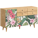 Буфет с принтом на дверцах Elise Cupboard варинант исполнения - 11 | Loft Concept в Екатеринбурге