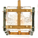 Люстра прямоугольная из толстого литого стекла Cast Glass варинант исполнения - 4 | Loft Concept в Екатеринбурге