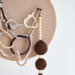 Круглое Дизайнерское Панно Дюна Round Panel Dune варинант исполнения - 1 | Loft Concept в Екатеринбурге