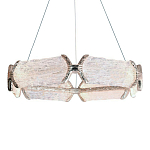 Люстра кольцевая с текстурным природным рисунком IceFlame варинант исполнения - 9 | Loft Concept в Екатеринбурге