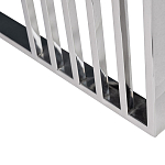 Столик журнальный с черной стеклянной столешницей Embodiment of Contemporary Art  варинант исполнения - 3 | Loft Concept в Екатеринбурге