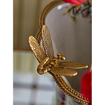 Ваза со стрекозой из фарфора с бронзовыми элементами Paradise Dragonfly варинант исполнения - 6 | Loft Concept в Екатеринбурге