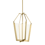  Подвесной светильник золотого цвета в форме фонаря Kichler варинант исполнения - 4 | Loft Concept в Екатеринбурге