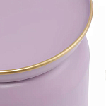 Журнальный столик круглый сиреневого цвета Noticeable Element варинант исполнения - 3 | Loft Concept в Екатеринбурге