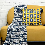 Чехол на подушку с двусторонним принтом и кисточками Ophelia Grove варинант исполнения - 5 | Loft Concept в Екатеринбурге