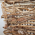 Большая Абстрактное Панно из веток и нитей Dryad Wall Art варинант исполнения - 2 | Loft Concept в Екатеринбурге