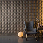 Гипсовая 3D панель с принтографией PM-104 варинант исполнения - 3 | Loft Concept в Екатеринбурге