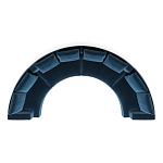 Дизайнерский модульный диван AUGUSTO Sofa варинант исполнения - 5 | Loft Concept в Екатеринбурге