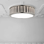 Потолочный светильник с гофрированным абажуром цвета графит Millennium варинант исполнения - 2 | Loft Concept в Екатеринбурге