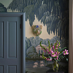 Обои ручная роспись Malmaison Special Colourway on Auguste scenic paper варинант исполнения - 3 | Loft Concept в Екатеринбурге