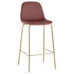 Барный стул на золотистых ножках VENDRAMIN Pink варинант исполнения - 1 | Loft Concept в Екатеринбурге