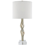 Настольная лампа с фигурным состаренным основанием Flooding with Light варинант исполнения - 2 | Loft Concept в Екатеринбурге