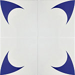 Дизайнерская плитка с узором Комета 2 варинант исполнения - 2 | Loft Concept в Екатеринбурге