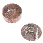 Сахарница из натурального камня Креноид Stone Sugar Bowls варинант исполнения - 3 | Loft Concept в Екатеринбурге