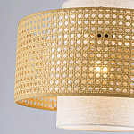 Торшер с декоративным поясом из плетеного бамбука Biuloggicu варинант исполнения - 8 | Loft Concept в Екатеринбурге