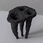 Скульптура «Чёрные дыры» варинант исполнения - 2 | Loft Concept в Екатеринбурге