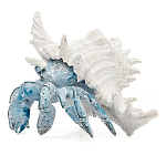 Статуэтка голубой рак с белой раковиной Marine Accessories варинант исполнения - 3 | Loft Concept в Екатеринбурге