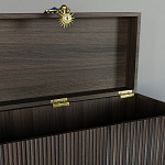 Большой дизайнерский Сундук Elsa Dreams Walnut варинант исполнения - 3 | Loft Concept в Екатеринбурге