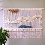 Панно-макраме «JUPITER» варинант исполнения - 1 | Loft Concept в Екатеринбурге