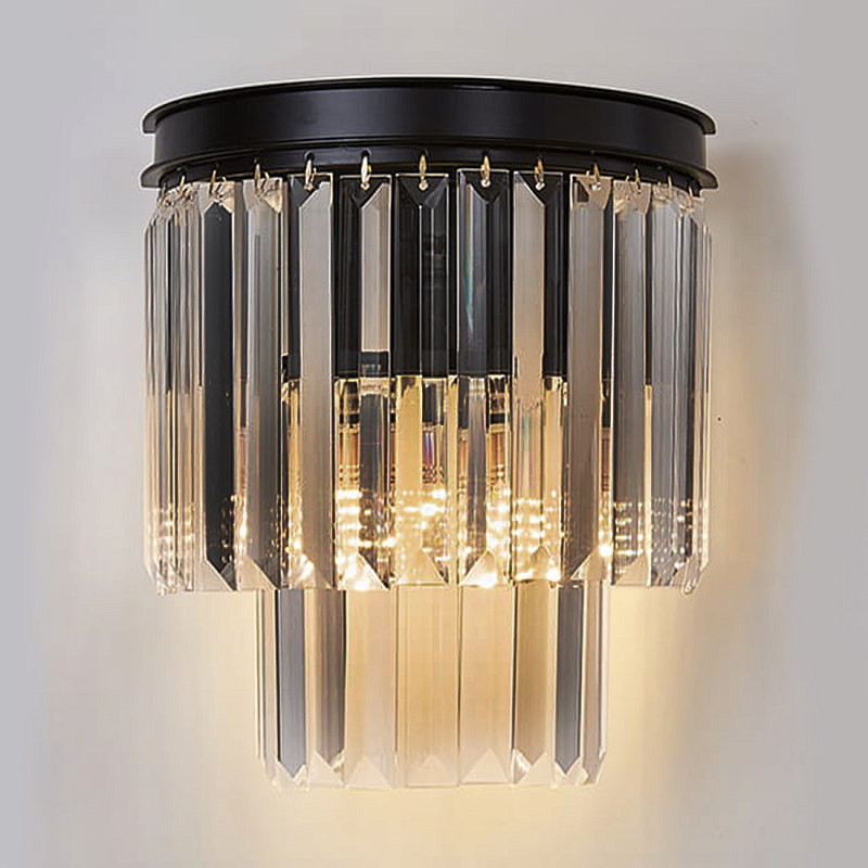 Бра Odeon Smok and Amber crystal  Янтарь (Amber) Стекло Смок в Екатеринбурге | Loft Concept 