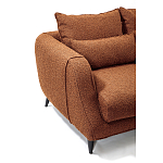 Диван в гостиную Portree Sofa Терракотовый букле варинант исполнения - 4 | Loft Concept в Екатеринбурге