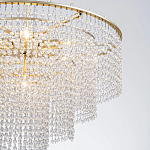 Люстра многоярусная с каскадами кристаллов Crystal Rains варинант исполнения - 6 | Loft Concept в Екатеринбурге