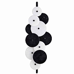 Бра светодиодное из черно-белых дисков Contrast Sample варинант исполнения - 4 | Loft Concept в Екатеринбурге